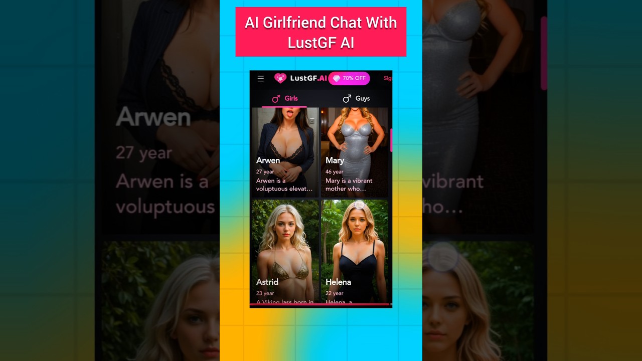 AI Girlfriend Chat With lustGF AI #ai #aitools #lustgfai
